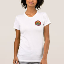 Salvamento animal Logo_edited do abrigo do anjo Camisetas