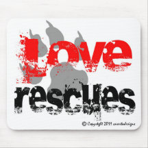 Salvamentos do amor mouse pad