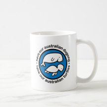 Salvar nossos dugong & tartarugas canecas