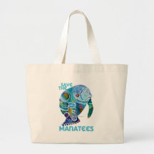 Salvar o peixe-boi bolsa para compra