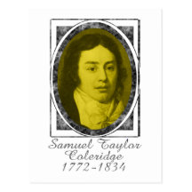 Samuel Taylor Coleridge Cartão Postal