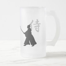 Samurai obtido? Caneca de vidro