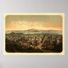 San Francisco, 1860 Poster