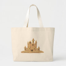 sandcastle bolsa de lona