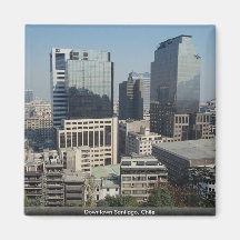 Santiago do centro, o Chile Imãs