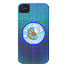 Santo Catherine de Alexandria Capa De iPhone 4 Case-Mate