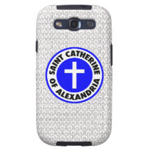 Santo Catherine de Alexandria Capas Samsung Galaxy S3