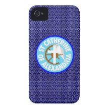 Santo Catherine de Alexandria Capas De iPhone 4 Case-Mate