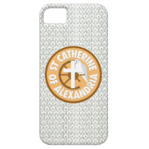 Santo Catherine de Alexandria Capa De iPhone 5 Case-Mate