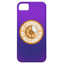 Santo Catherine de Alexandria Capa iPhone 5 Case-Mate