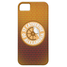 Santo Catherine de Alexandria iPhone 5 Capa