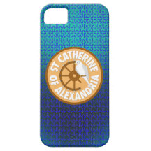 Santo Catherine de Alexandria iPhone 5 Capas