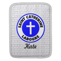 Santo Catherine Laboure Bolsas De iPad
