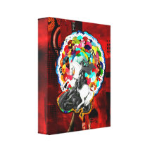 São Jorge (Saint George) Impressão De Canvas Esticada