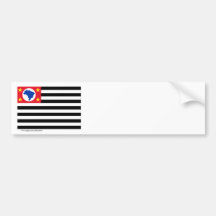 São Paulo, bandeira de Brasil Adesivos