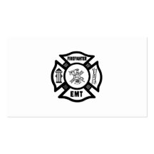 Sapador-bombeiro EMT Modelo Cartões De Visita