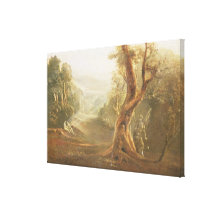 Satã que contempla Adam e véspera no paraíso, de Impressão Em Tela Canvas