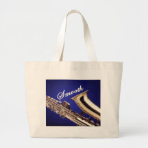 Saxofone liso bolsa para compras