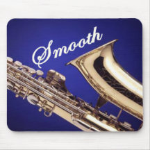 Saxofone liso mousepads