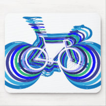 Sc da bicicleta da trilha mouse pad