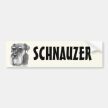Schnauzer Adesivos