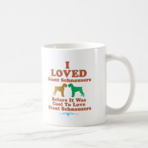 Schnauzer gigante caneca