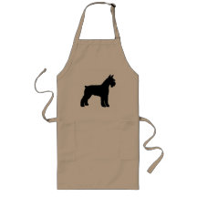 Schnauzer gigante (preto) aventais