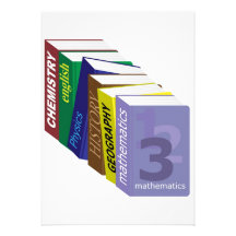 Schoolbooks Convite Personalizados