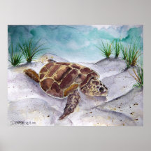 sea_turtle_painting_2 posteres
