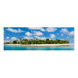 Seascape panorâmico cartoes de visita