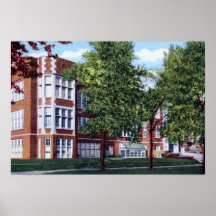 Segundo grau de Gary Indiana Froebel Posters