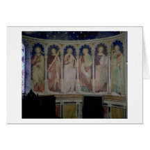Seis apóstolos, c.1390 (fresco) cartões