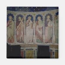 Seis apóstolos, c.1390 (fresco) imas de geladeira