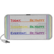 seja happy.png caixinhas de som de viagem