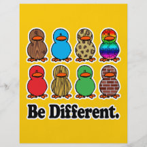 seja patos ducky do teste padrão engraçado diferen panfleto