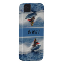 Seja selvagem! capa iPhone 4 Case-Mate
