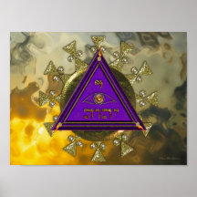 Selo da lei viva da luz poster