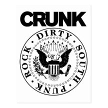Selo de Lil Jon "Crunk " Cartao Postal