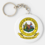 Selo de West Virginia Chaveiro