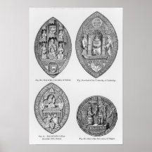 Selos das universidades poster