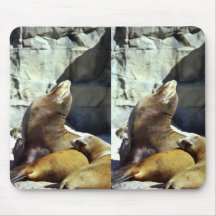 Selos de porto mouse pad