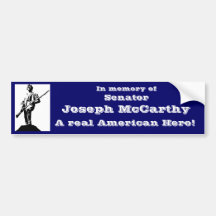 Senador Joseph McCarthy Adesivo