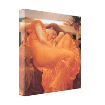 Senhor de ardor Frederick Leighton do ~ de junho Impressão De Canvas Esticadas