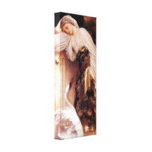 Senhor Frederick Leighton do ~ do Odalisque Impressão De Canvas Envolvida