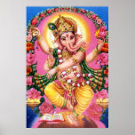Senhor Ganesha da dança Posteres