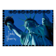 SENHORA LIBERDADE - ESTÁTUA DA LIBERDADE - LIBERDA CARTOES