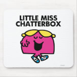 Senhorita pequena Chatterbox Clássico 1 Mousepad