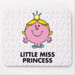 Senhorita pequena princesa Clássico Mouse Pads
