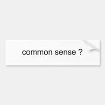 senso comum? adesivo