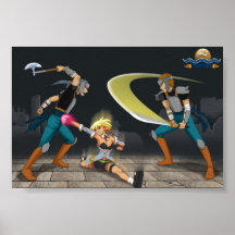 Separação à terra - TAOFEWA Manga/poster batalha d
